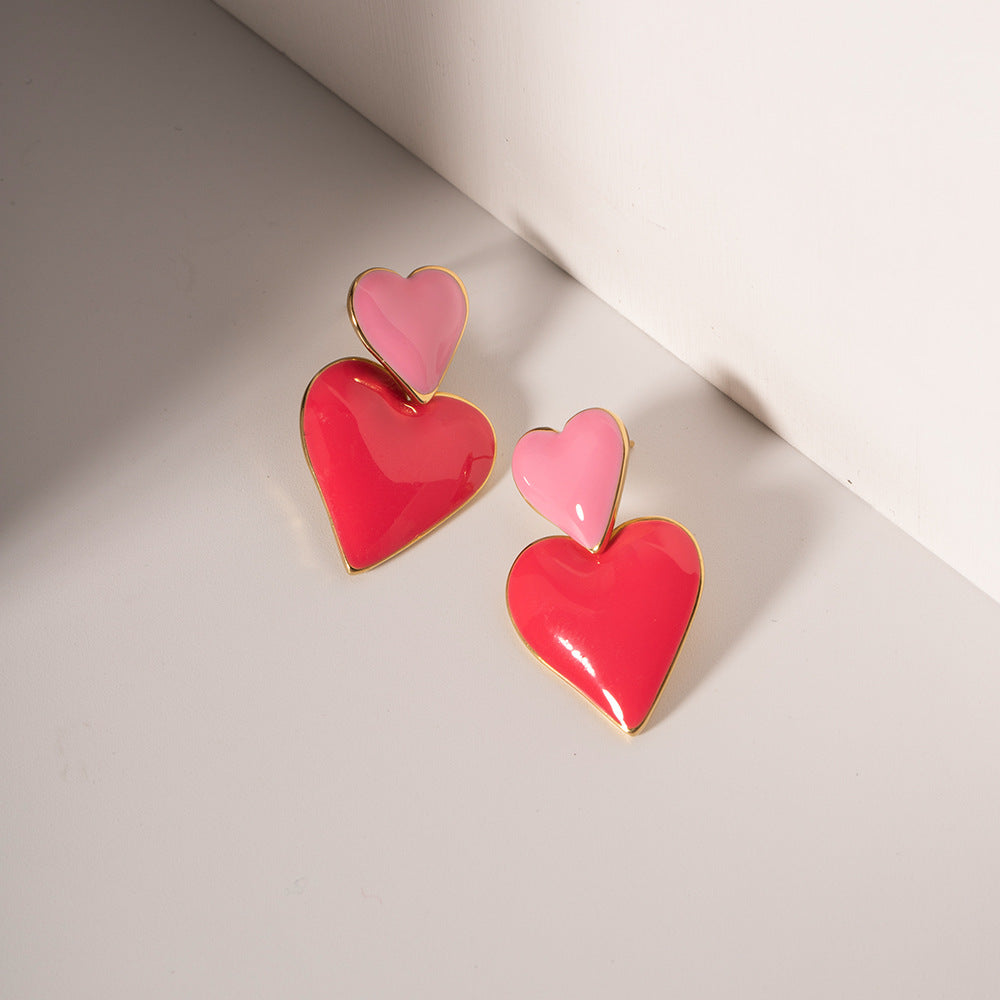 Romantic Heart Earrings