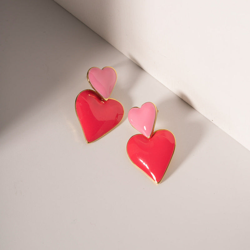 Romantic Heart Earrings
