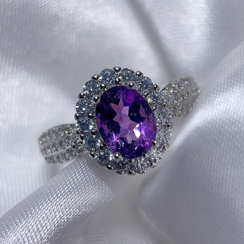 Elegant Amethyst Ring
