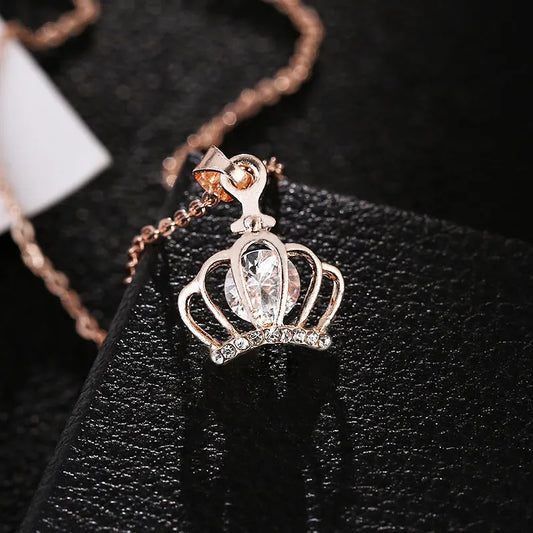 Elegant Crown Necklace