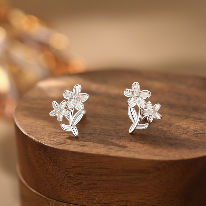 Delicate Flower Earrings