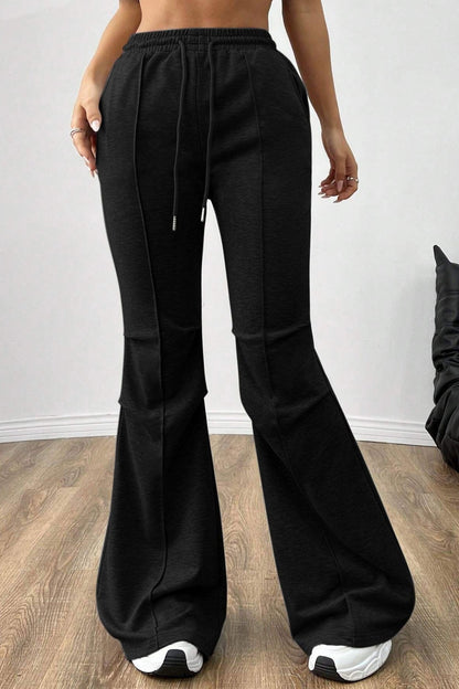 Color Flare Sweat Pants