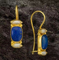 Vintage Blue Stone Dangle