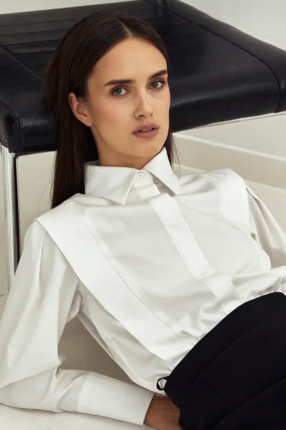 Structured Shoulder Blouse