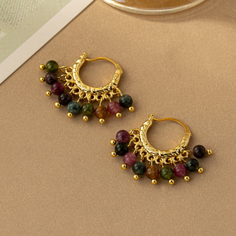 Vintage Tourmaline Earrings