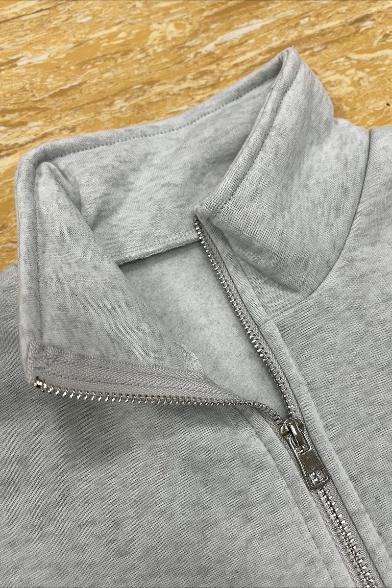 Half Zip Pullover Sweatshirt