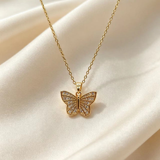Elegant Butterfly Necklace