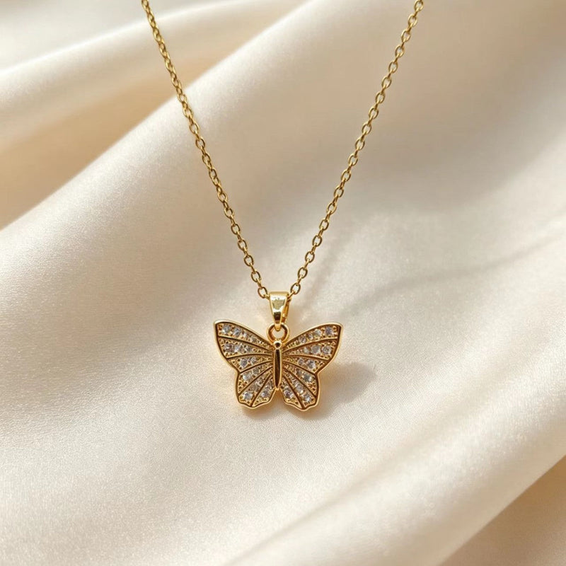 Elegant Butterfly Necklace