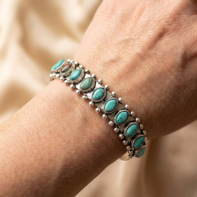 Vintage Turquoise Stone Bracelet
