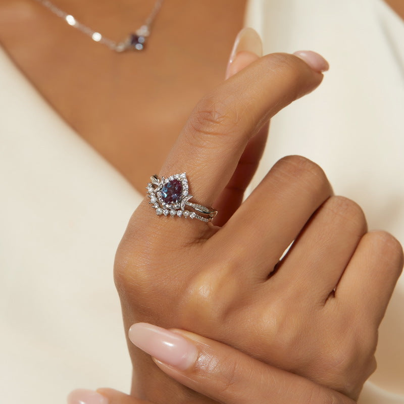 Elegant Amethyst Ring