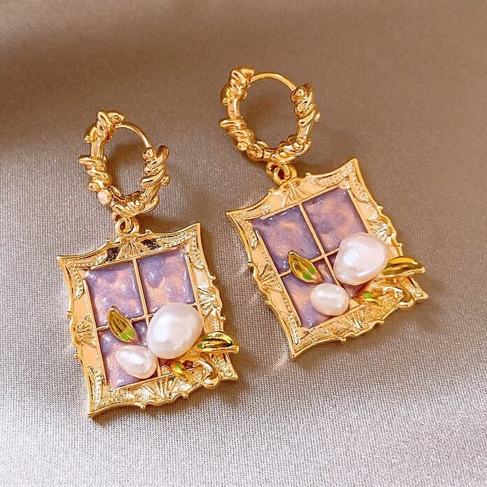 Vintage Pearl Earrings