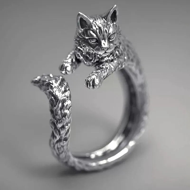 Statement Cat Ring