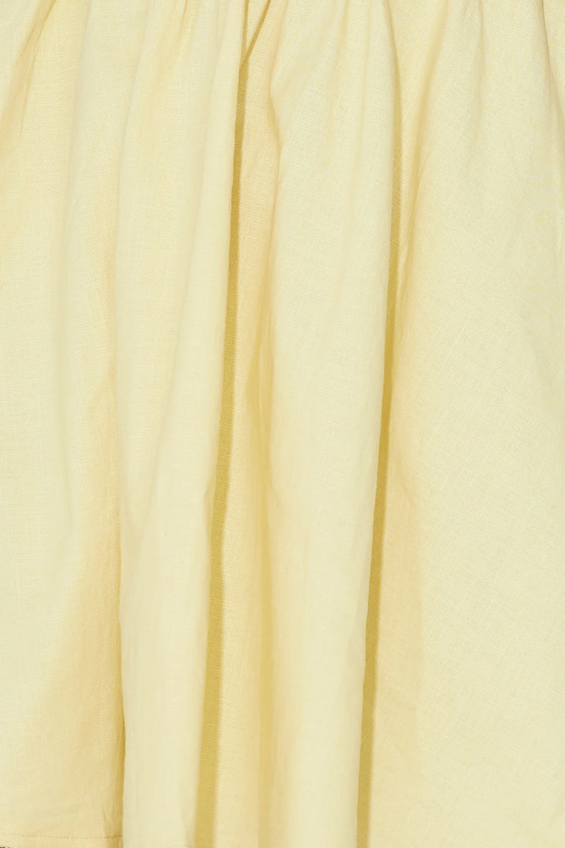 Ready for Brunch Mini Dress Yellow