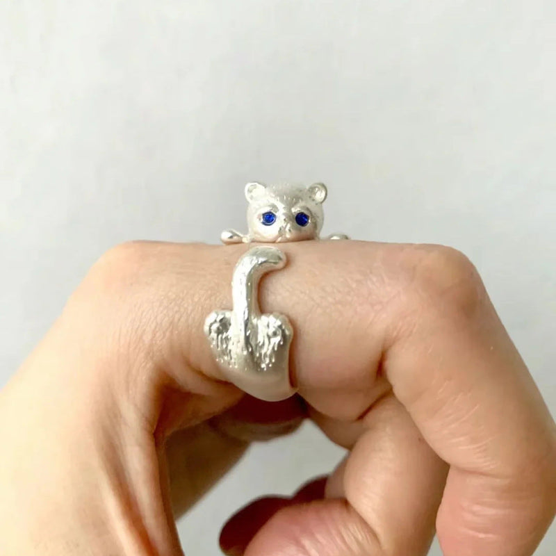Whimsical Cat Ring