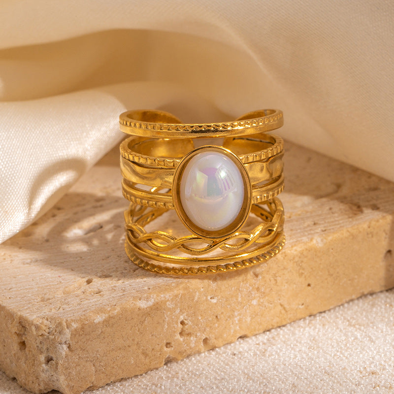 Vintage Moonstone Ring