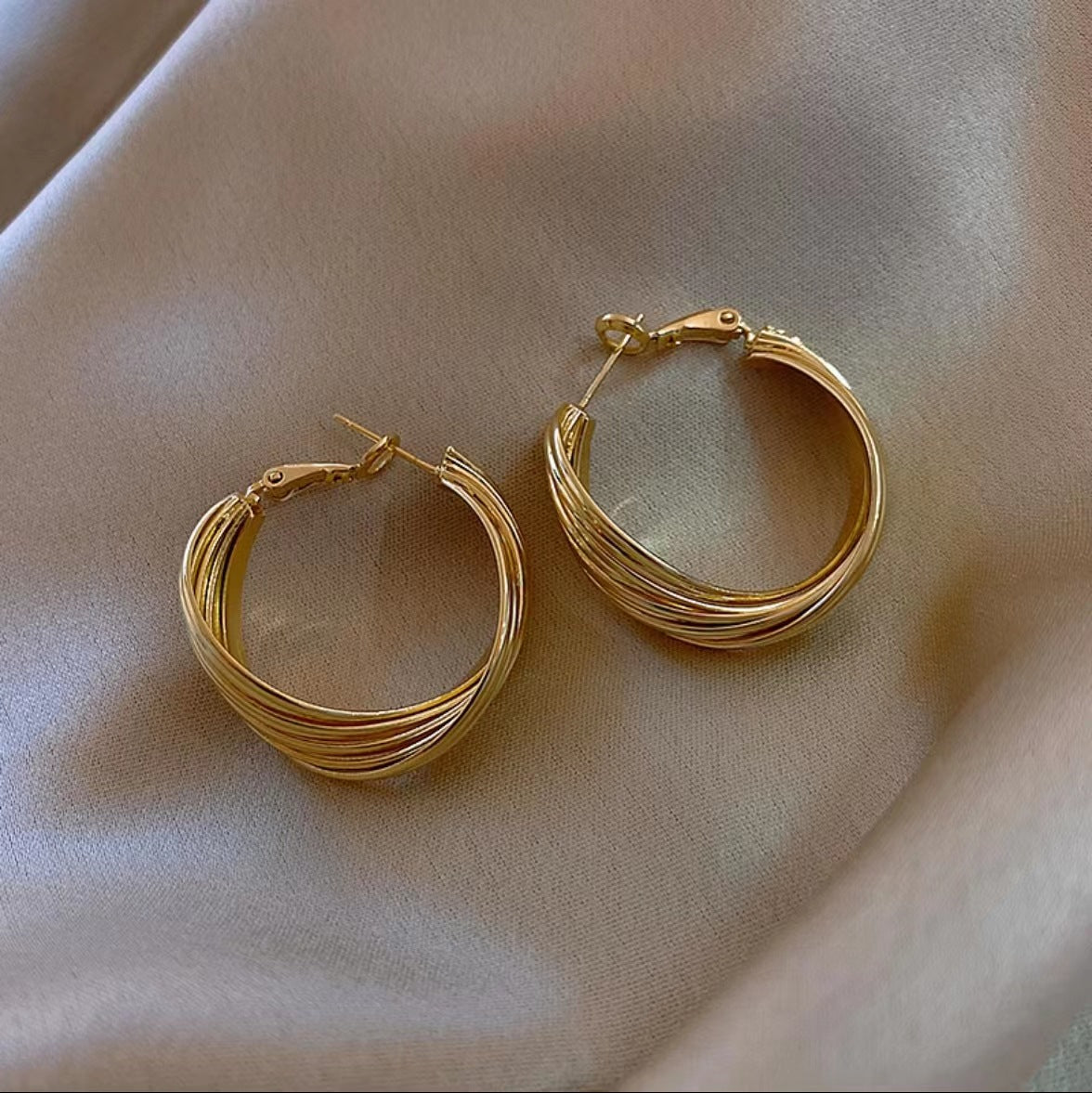Classic Gold Hoop Earrings