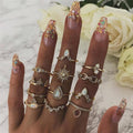 Vintage Opal Ring Set