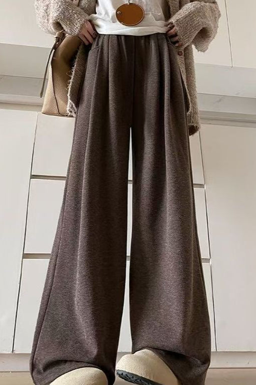 Relaxed Drapey Knit Pants