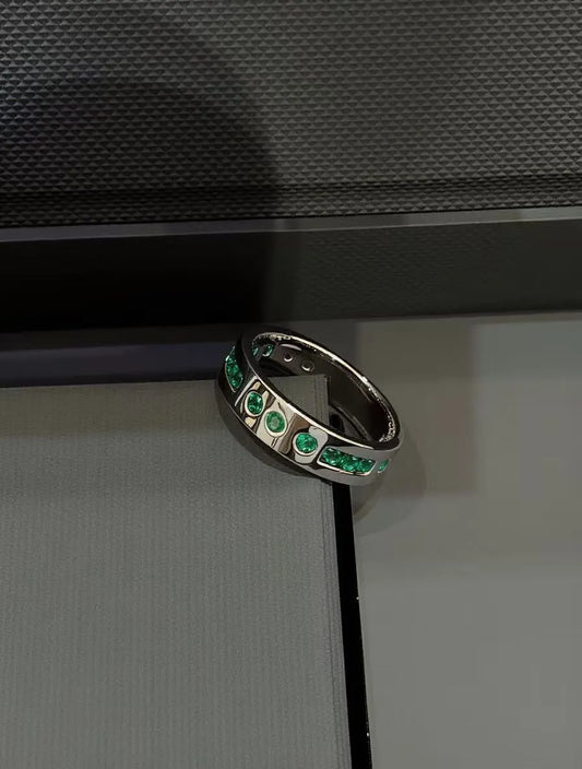 Emerald Statement Ring