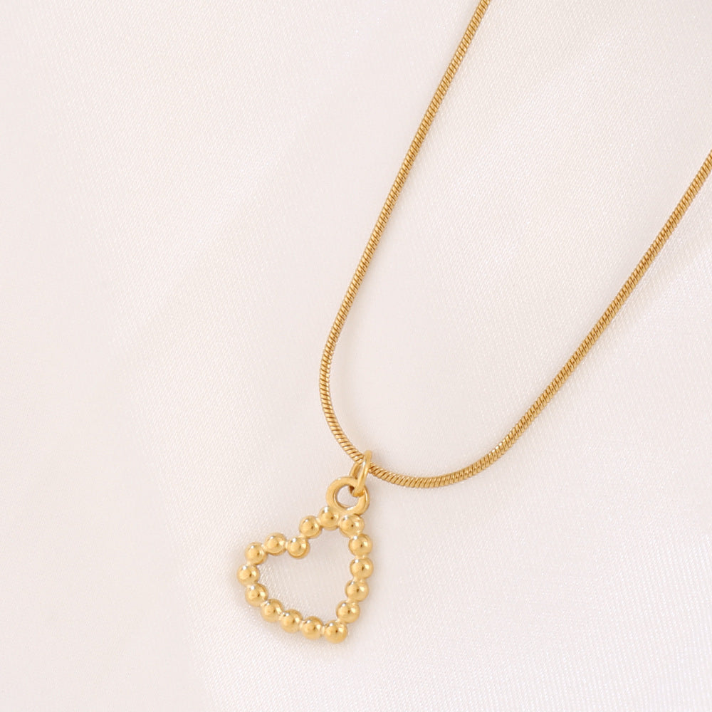 Classic Gold Heart Necklace