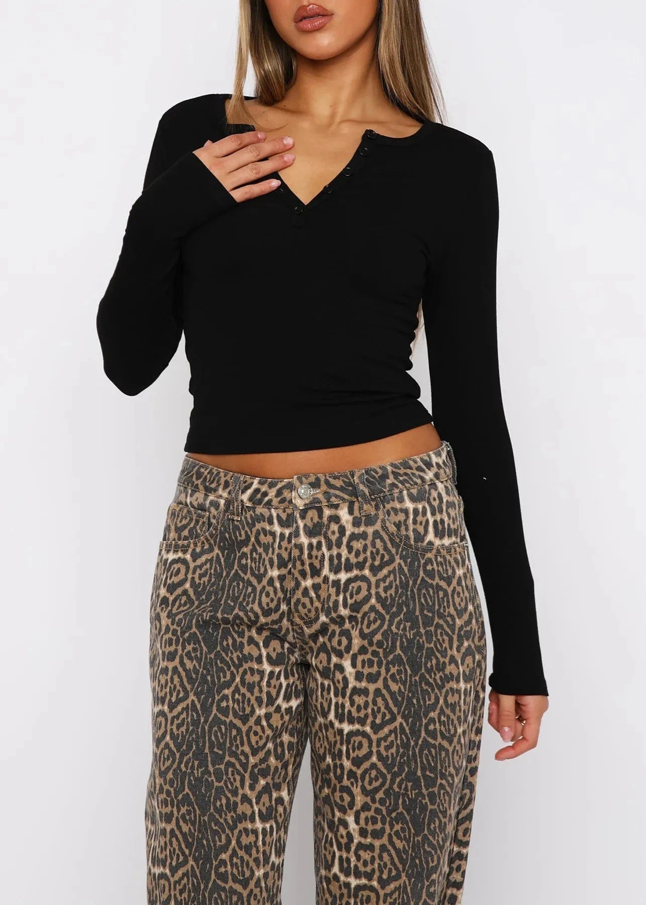 Y2g High-grade Button Sweater - Hot Girl Blouse