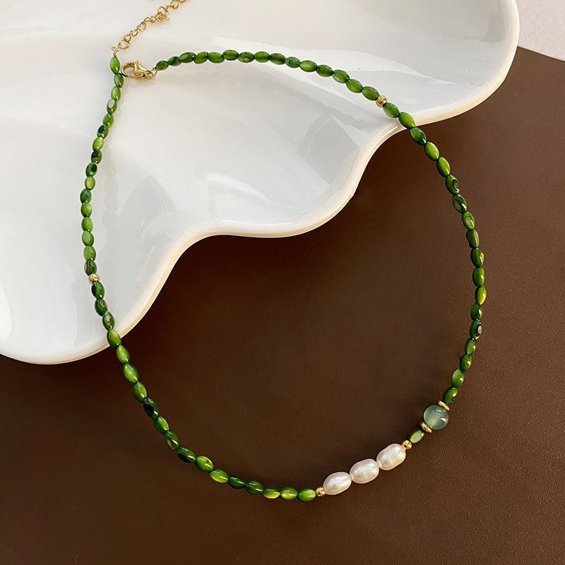 Bohemian Pearl Necklace