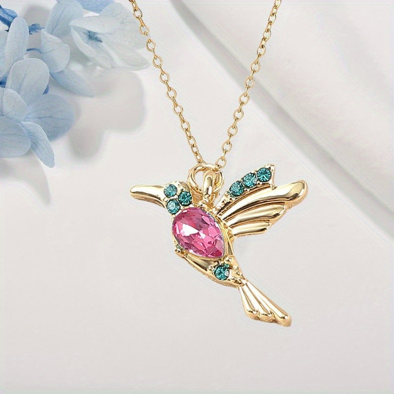 Elegant Hummingbird Necklace