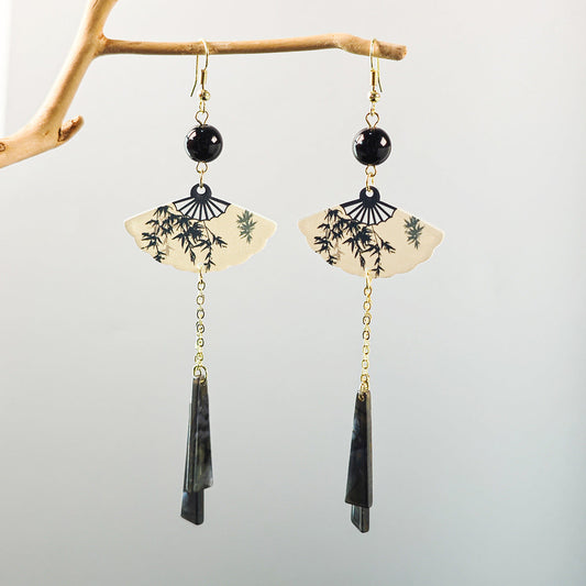 Bohemian Fan Earrings