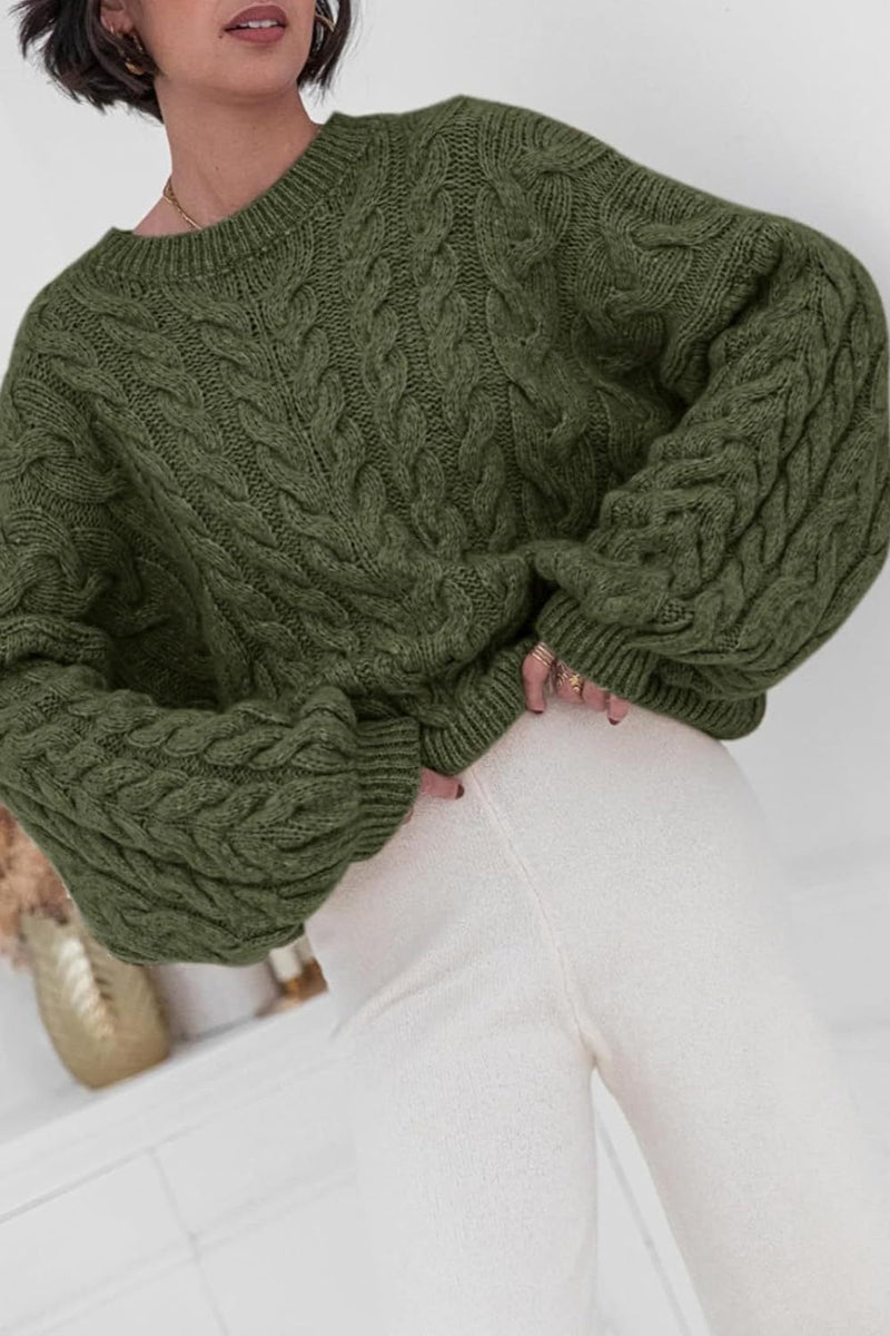 Chunky Knit Cable Sweater