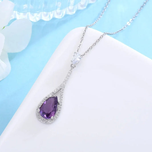 Elegant Amethyst Necklace