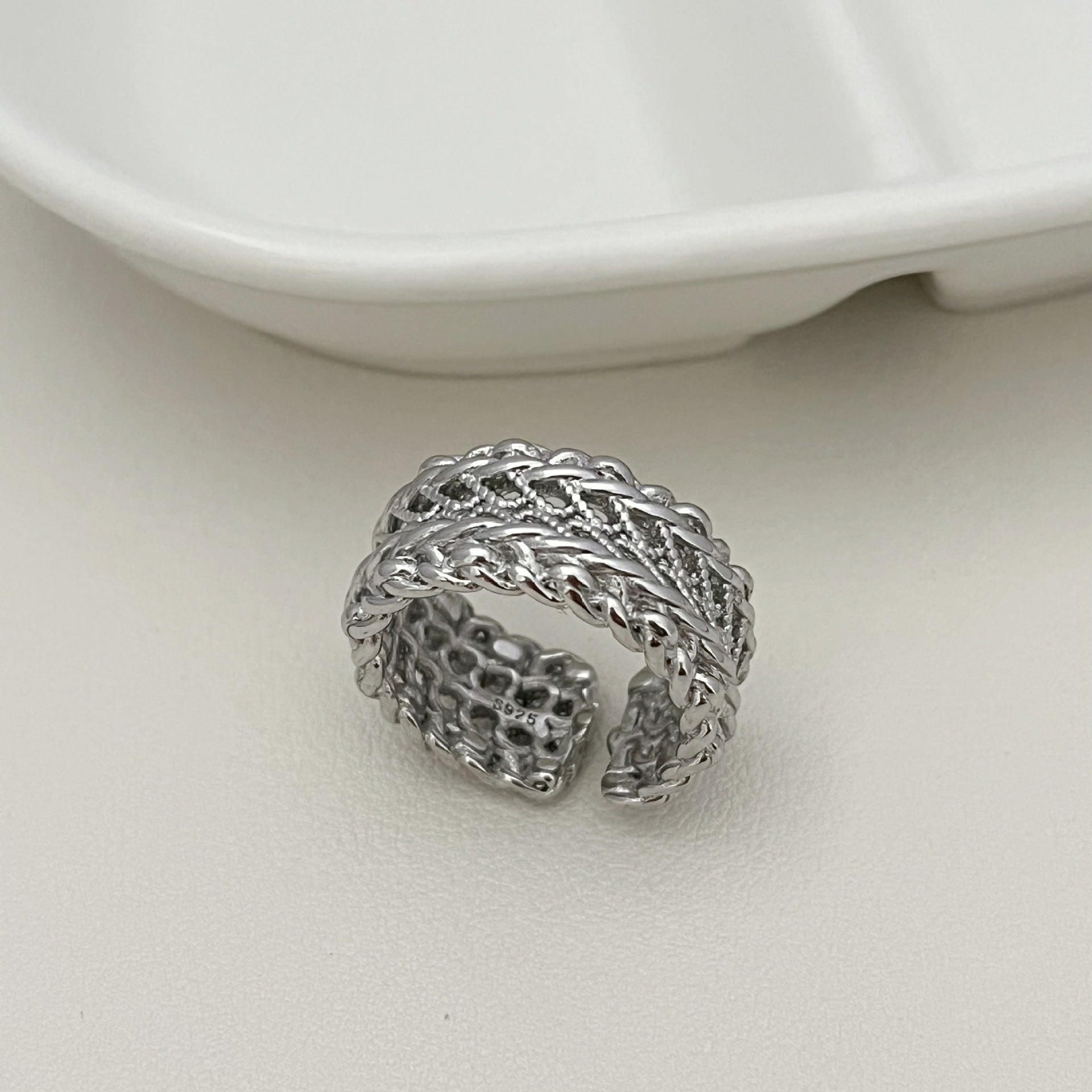 Statement Textured Ring