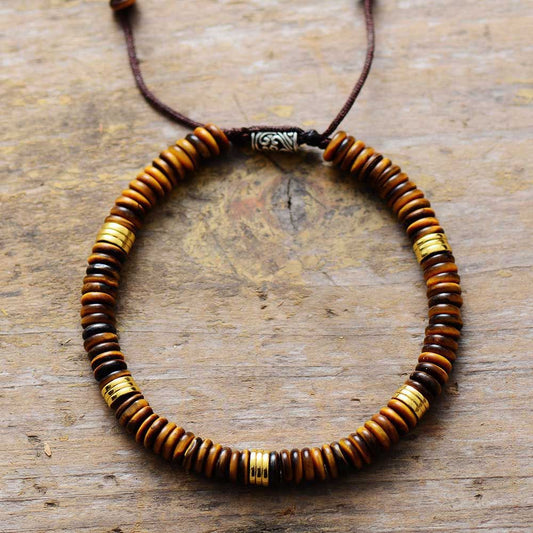 Bohemian Wood Bracelet