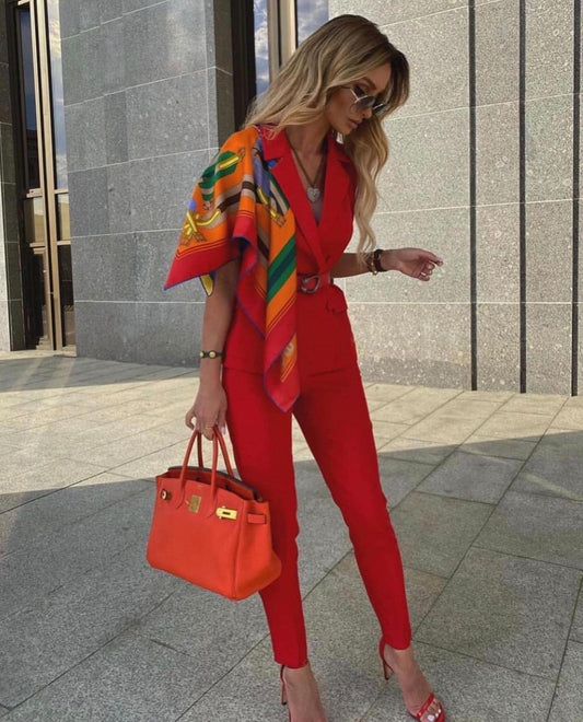 Alessandra Pantalon Suit