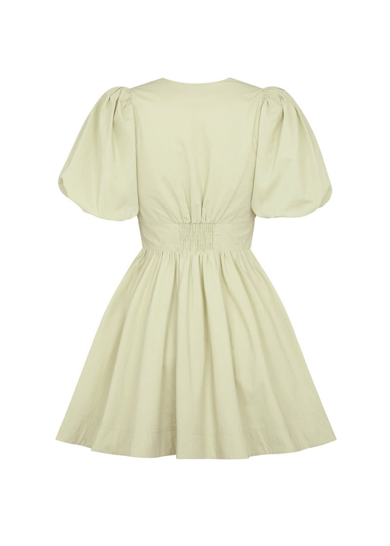 Bow Cutout Lace-up Mini Dress