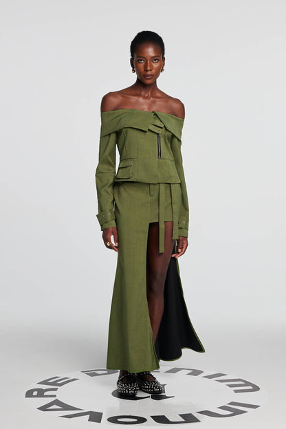 Allie High Split Maxi Skirt