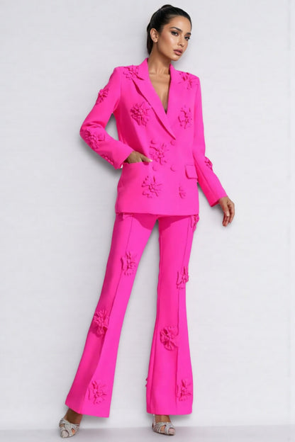 Alena Blouse Jacket & Trousers Two-piece Set