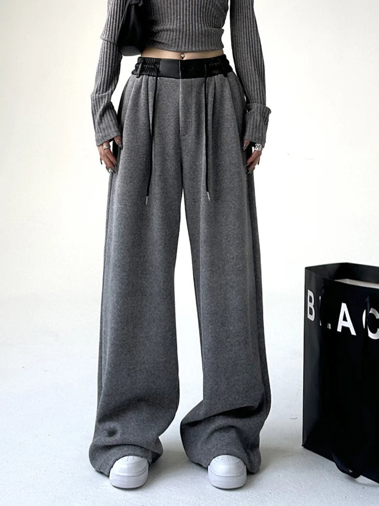 Autumn Winter New Harajuku High Waist Sweatpants
