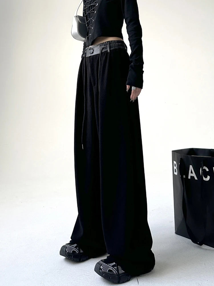 Autumn Winter New Harajuku High Waist Sweatpants