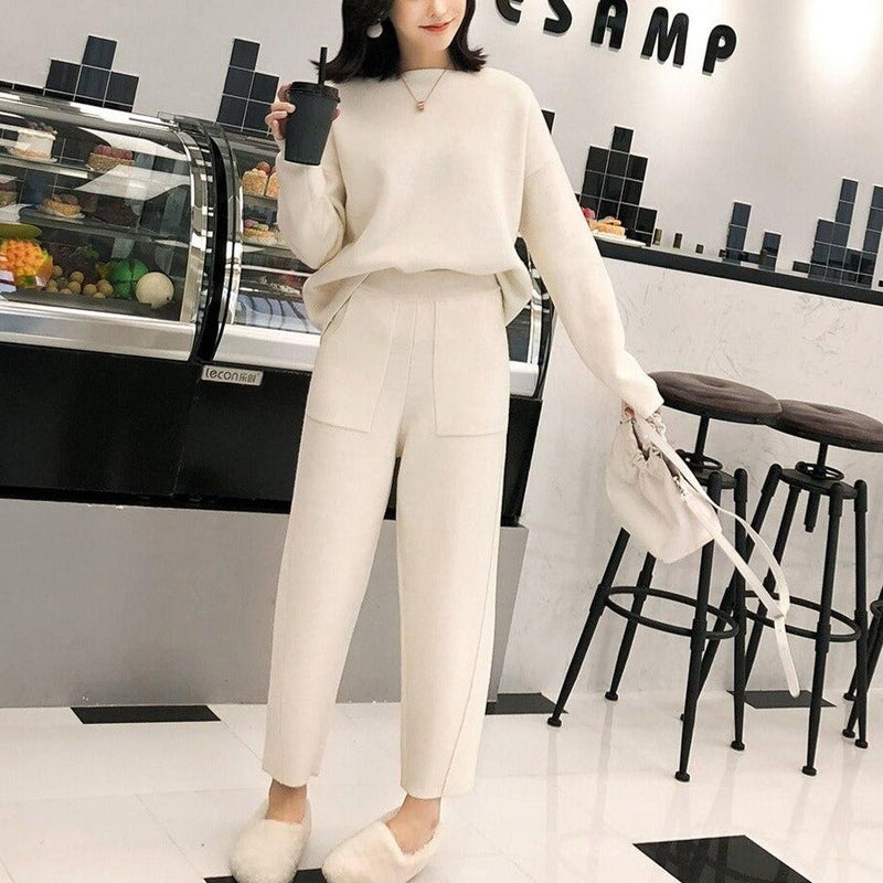 Anita Sweater + Pants Suit