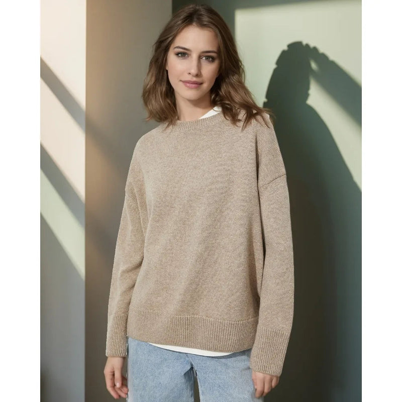 Autumn Winter Pullovers Oversize Warm Long Sleeve Sweater