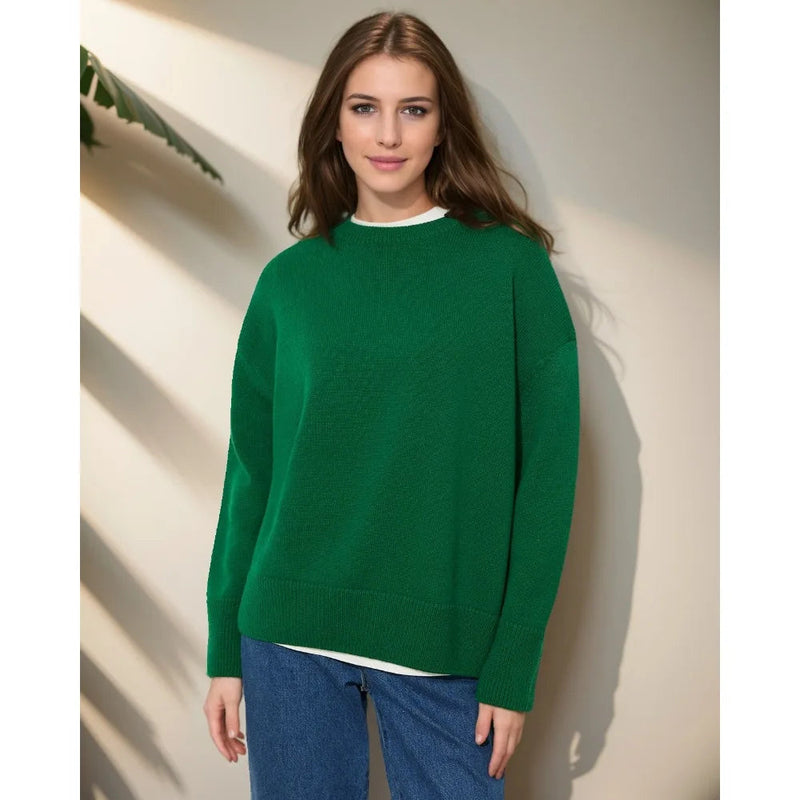 Autumn Winter Pullovers Oversize Warm Long Sleeve Sweater