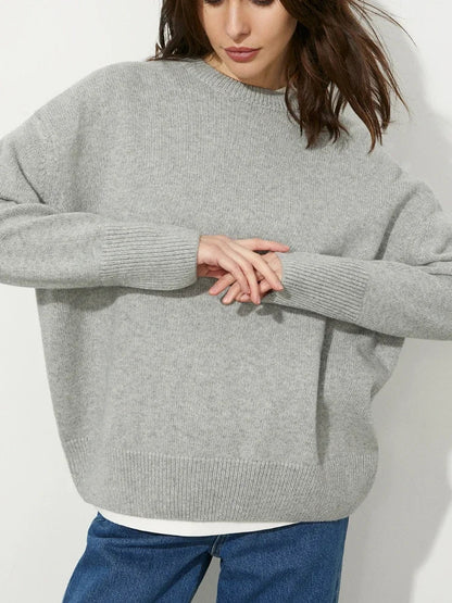 Autumn Winter Pullovers Oversize Warm Long Sleeve Sweater