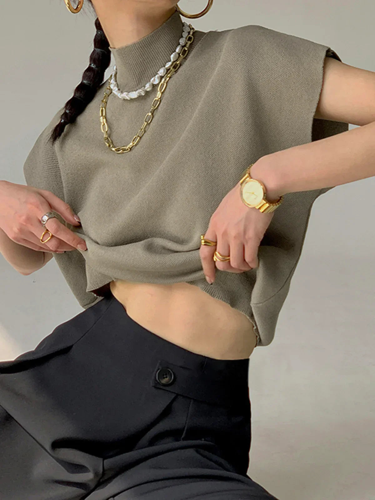 Leisurely Pullover Sweater Vest