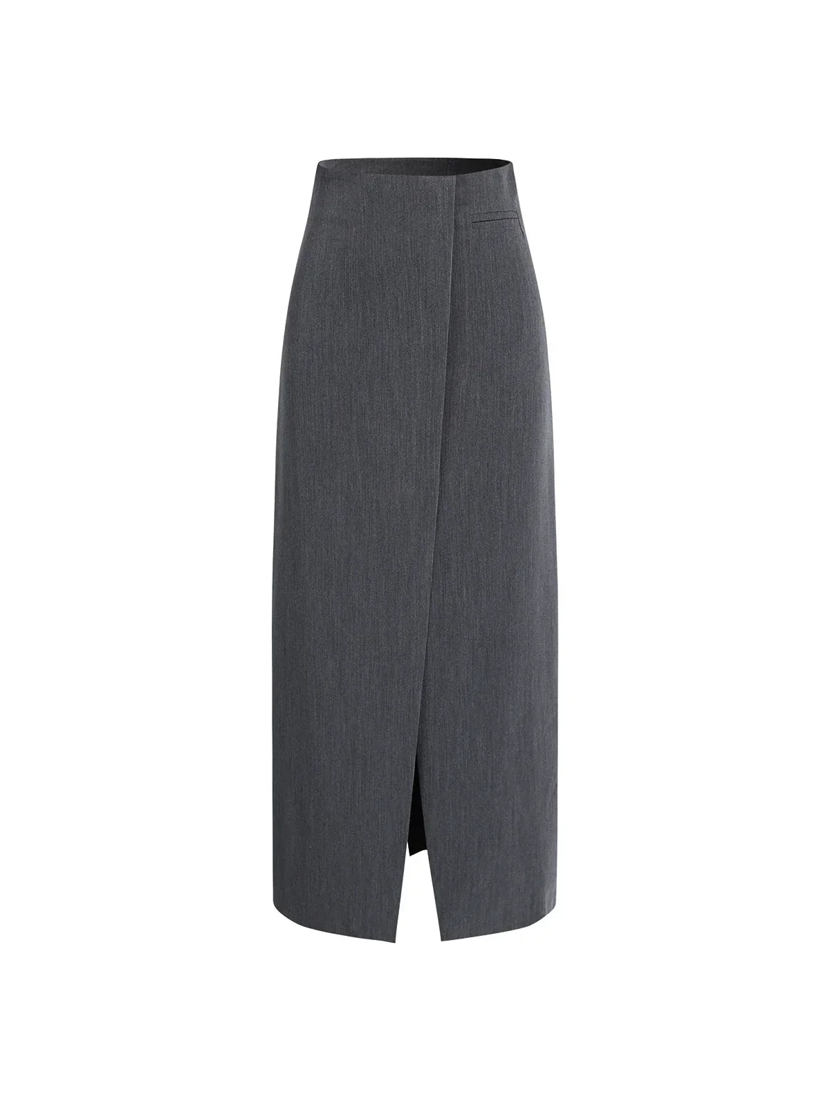 Professional Loose Slit Maxi Skirt