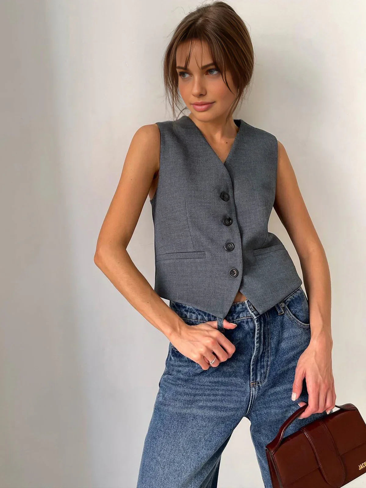 Style Vest & Pants Matching Suit
