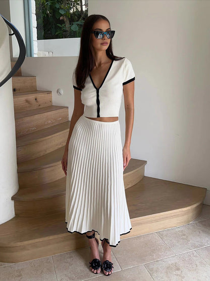 Totally in Love Sweater Skirt Set