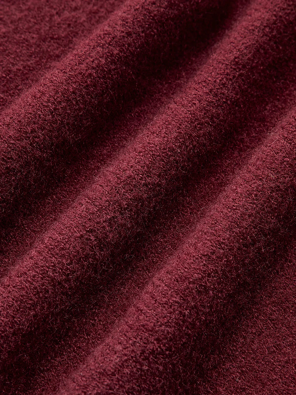 Plain Jersey Burgundy Sweater