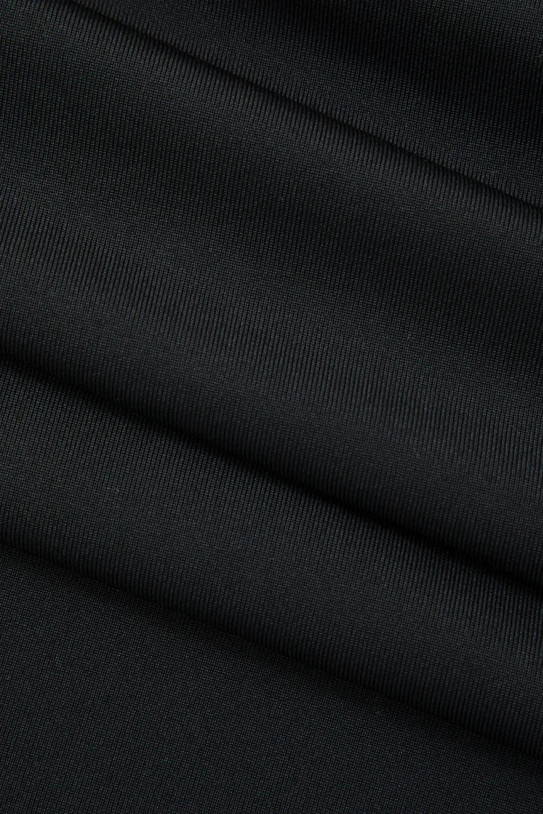 Bayley Black Ruffle Hem Ruched Tube Maxi Dress