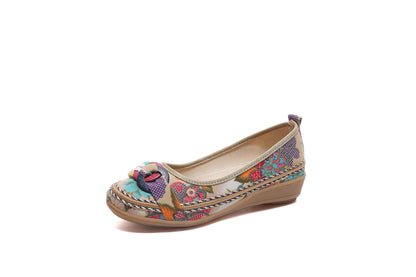 Ring and Trap Head Canvas Sip on Flats - Cactus Rose