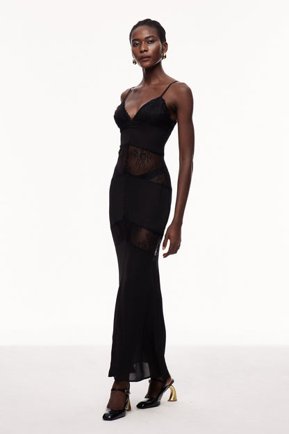 Bernal Lace Cutout Maxi Dress